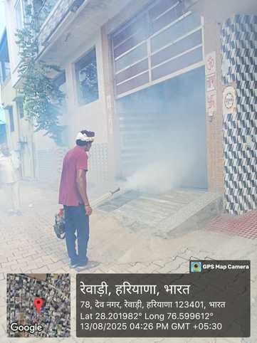 Three new cases of dengue were found, fogging was done in the colonies
