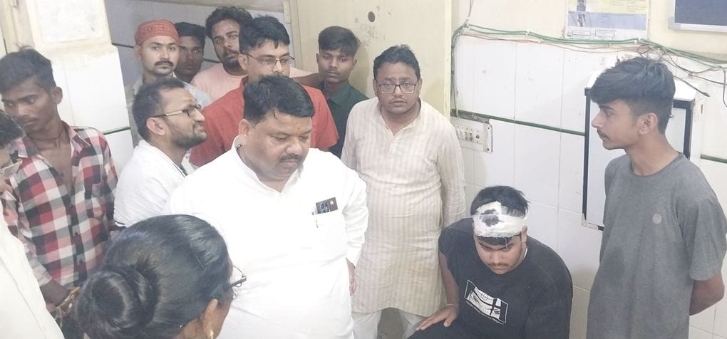 Deadly attack on the son of the District Panchayat President and grandson of the former minister