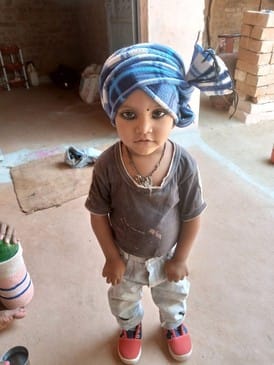 An innocent child died after drowning in a trough full of water