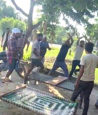 Drunkards created a ruckus in the hotel, vandalized, beat up, two people injured