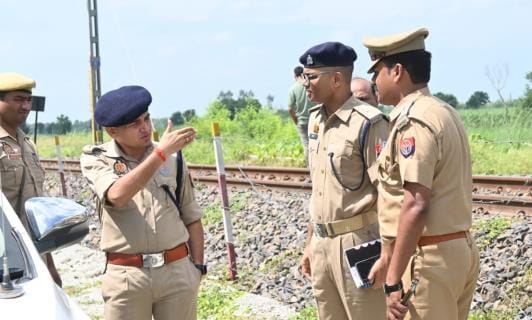 The young man was murdered and his body was thrown on the side of the railway track, hands and legs were tied with a rope.