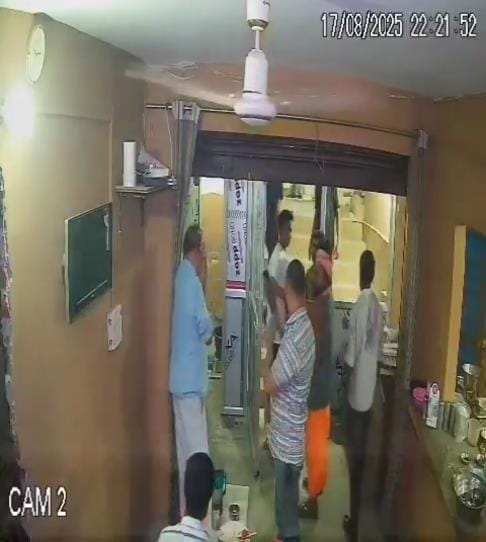 Young men wearing orange gamchhas and eating non-veg were beaten up