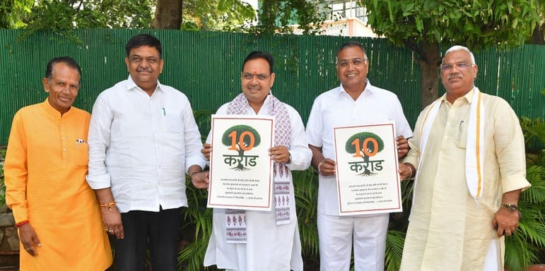 Jaipur: Hariyalo Rajasthan Campaign Sets New Record with 10 Crore Plantation, Target of 50 Crore in 5 Years