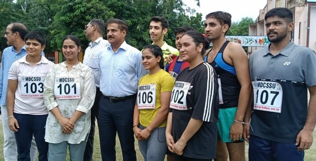 Candidates underwent physical examination for admission in sports university