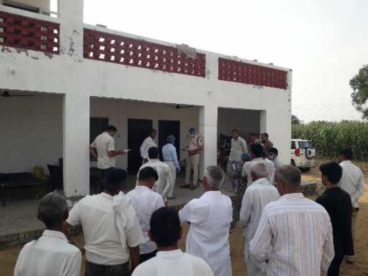 A young man of Nepalese origin beat his wife to death with sticks, the accused is living with his wife and daughter at a poultry farm in village Jagan.
