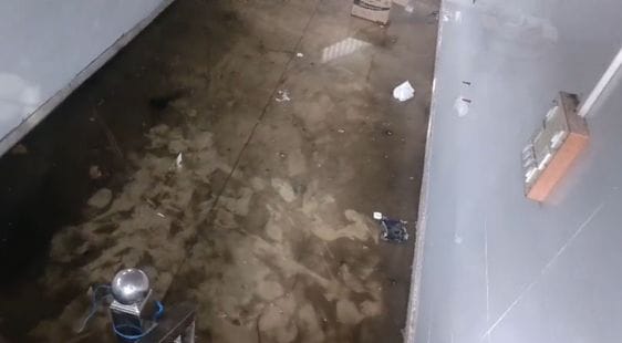 Dirty water is entering the houses due to leakage of sewer line