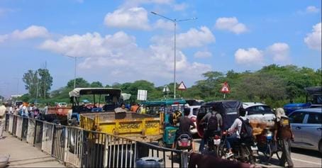 Bike rider collided with tractor on Ambala Jagadhari highway