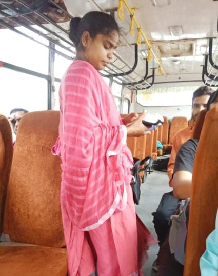 Four daughters took up the responsibility of conductor in roadways buses