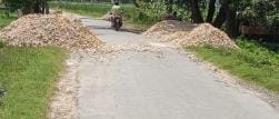 Siddharthnagar News: Widening of Dopedauwa road from Semri Khankot starts, traffic will be smooth
