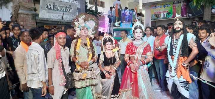 Ramdol procession taken out with pomp and show