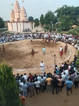 Sports competition organized in Rata village