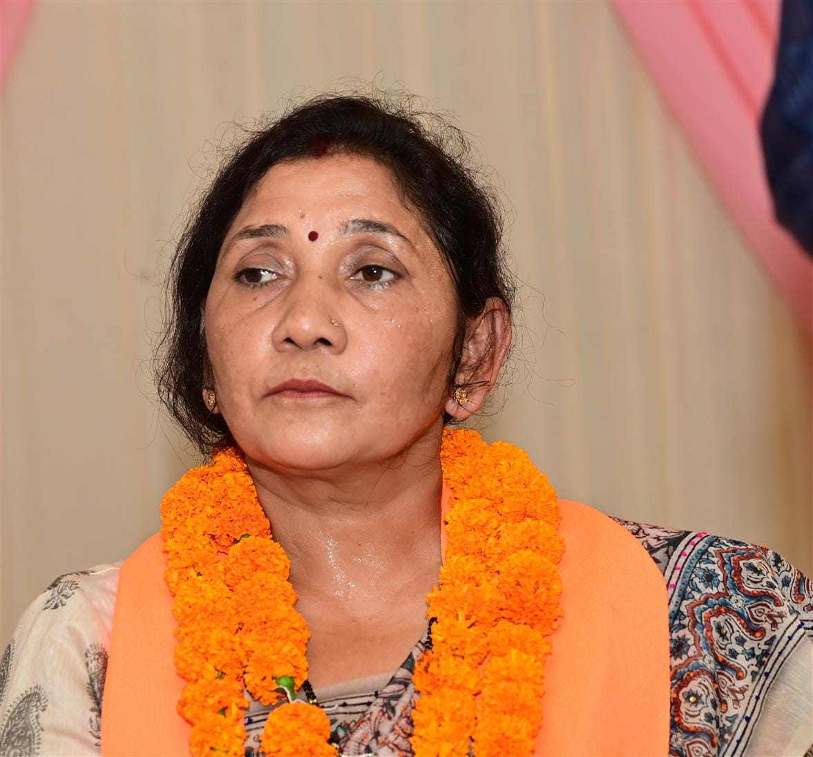BJP's Deepa became the District Panchayat President