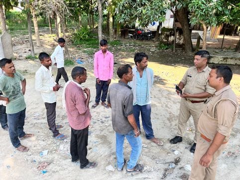 Fear of drones... villagers are spending the night awake