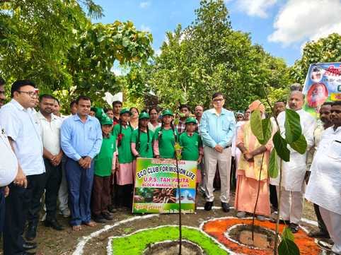 Took a pledge of protection by planting Harishankari