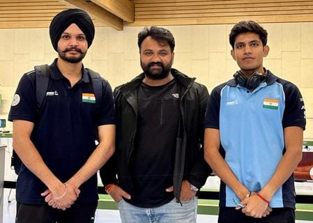 Ambala's shooter Aditya won silver medal in Asian Championship