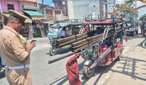 143 vehicles were challaned, fined Rs 2.23 lakh