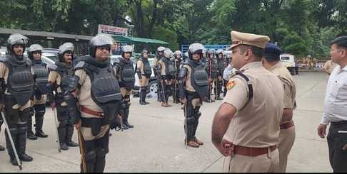 Crowd control exercise