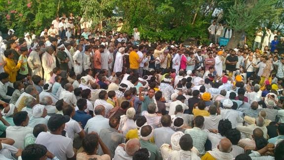 Villagers announced to stage a permanent protest, a seven-member committee demanded a post-mortem and a CBI inquiry from AIIMS