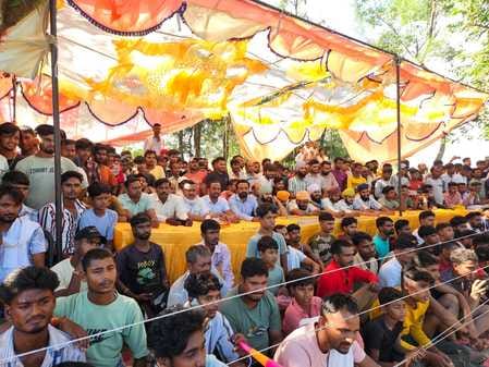 The players won the hearts of the audience by performing brilliantly