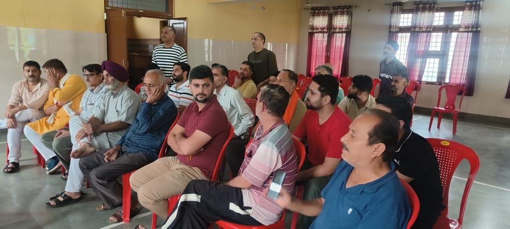Poni, Peoples Meeting with Tehsildar, Demand for Cleanness
