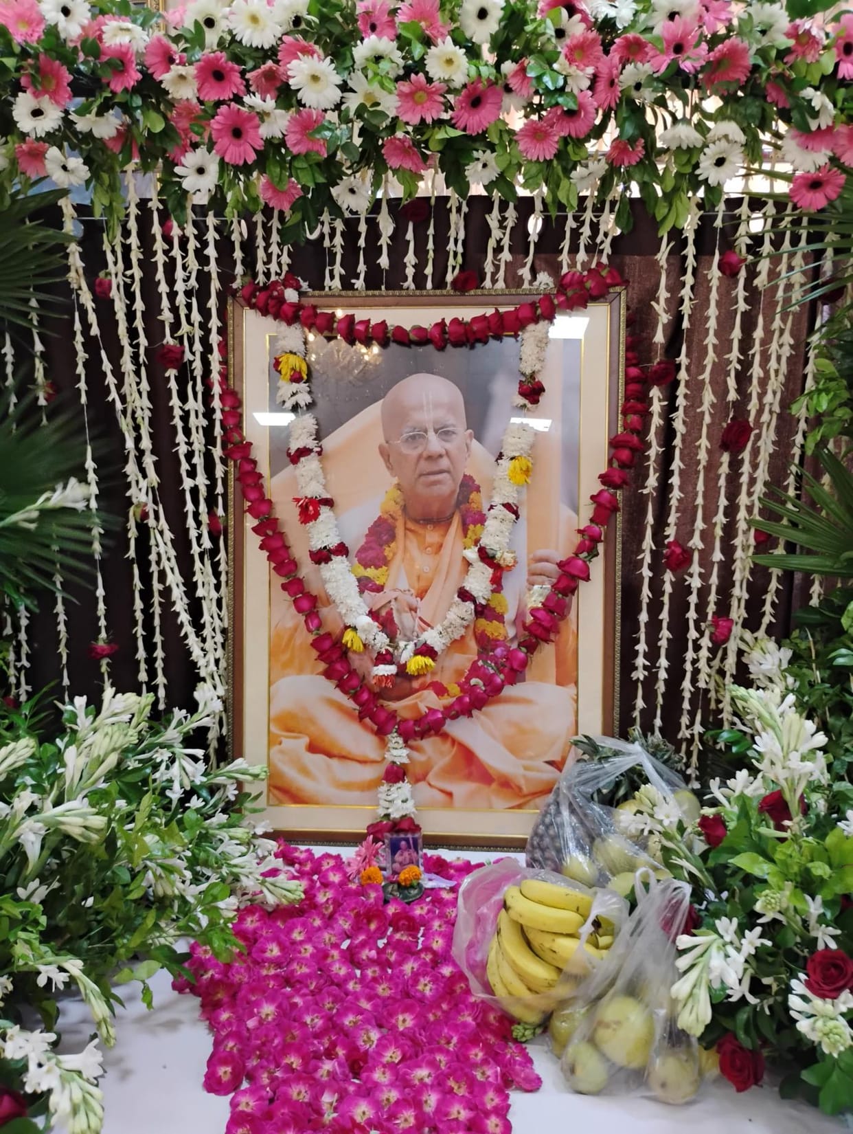 Annada Ekadashi celebrated, devotees engaged in Vyasa worship