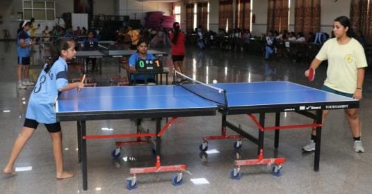 St. Thomas School players dominate table tennis