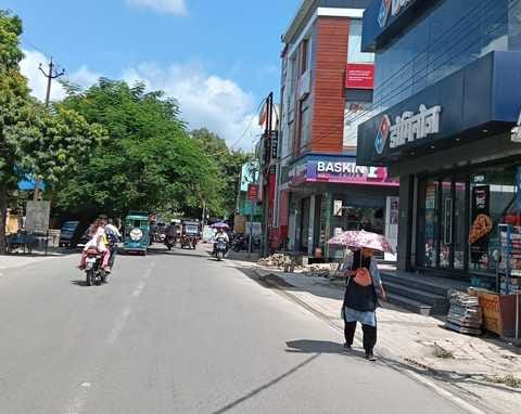 Clouds were not kind to the Terai district