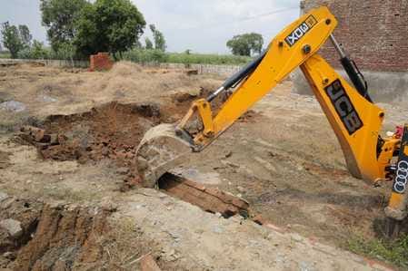 Two unauthorized colonies demolished by Meda