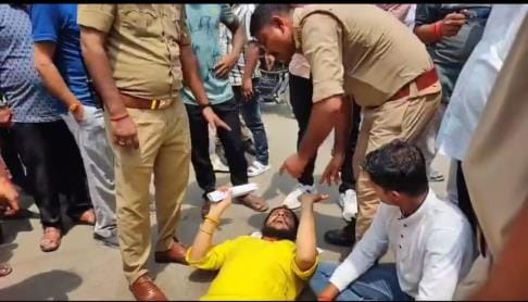 Dispute over temple land... the altercation continued till late evening