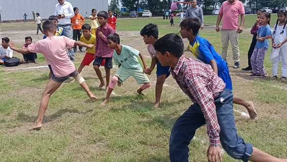 Deepanshi won the 100 meter race