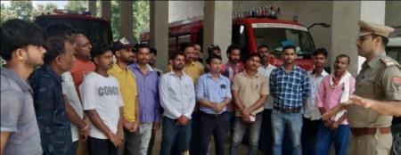 Fire prevention training begins, trained youth will be posted in specific buildings