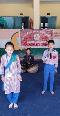 Colourful cultural competition in Barot School of Chauharghat