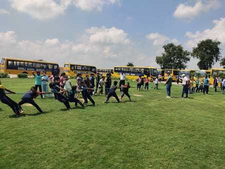 Rewari team showed its strength in under-11 sports, created history in tug of war