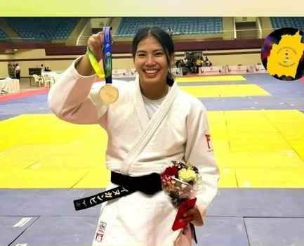 Sundarnagar's daughter-in-law Inunganbi won the gold medal in Asia Cup