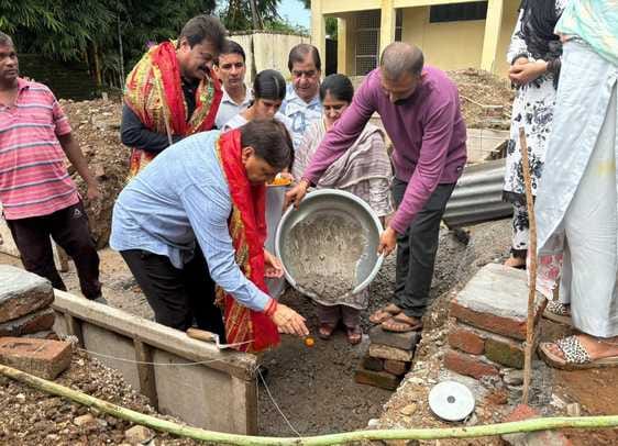 Katra, MLA Baldev Raj Sharma, Visit School