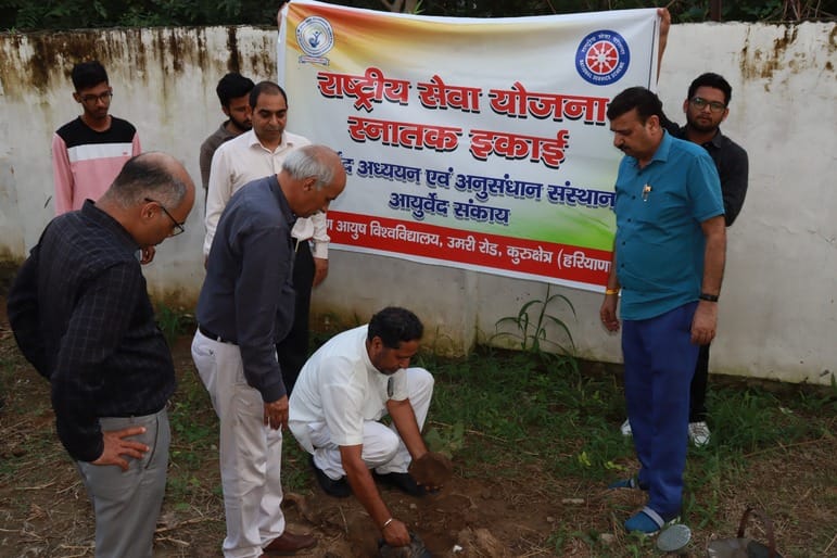Message given for environmental protection by planting trees