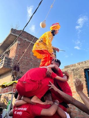 Dadhikandha procession decorated with floats taken out with pomp and show