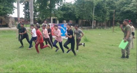Recruitment exam for five male and two female cadets took place