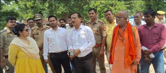 Saryu river bank is ready to welcome Kanwariyas