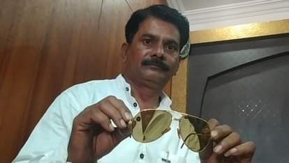 Precious memento preserved in Rewa, former Prime Minister Rajiv Gandhi's glasses still safe