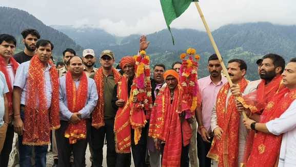 Udhampur, Kailash Kund Yatra Start, MLA Balwant Mankotia