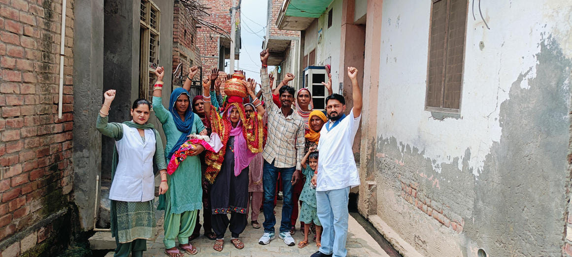 Well worship was done on the birth of a girl in Belrakha