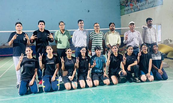 Players of Durjanpur School performed excellently in badminton