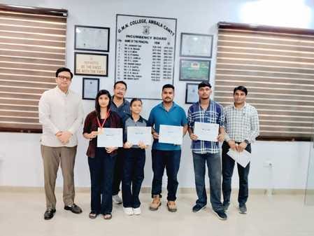 Kritika secured first position in district yoga competition