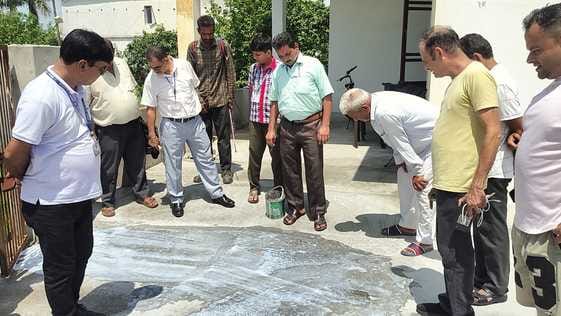 Health department is active regarding dengue, Ward-11 of the city has become a hotspot