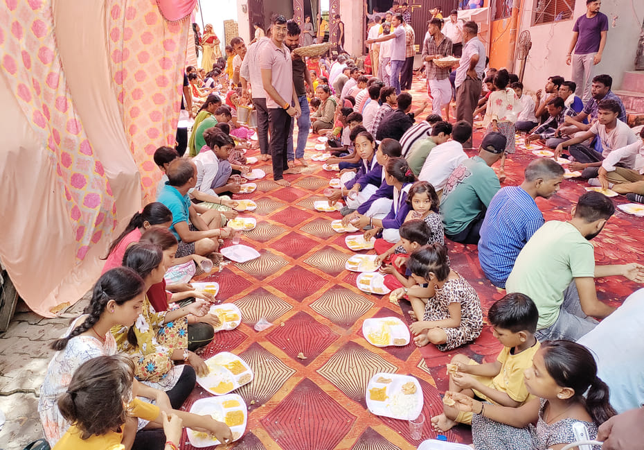 Shri Krishna's Chhathi festival celebrated with great joy in Kanth