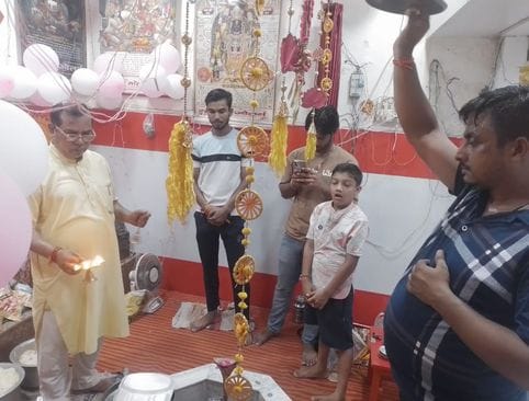Balkrishna Laddu Gopal's sixth festival celebrated