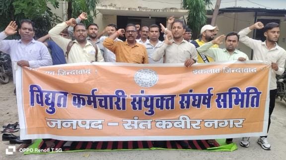 Electricity workers resolved to wage a decisive struggle to stop privatization