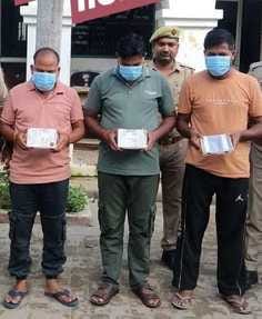 Three accused arrested for cheating by changing ATM card