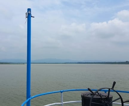 The camera installed for surveillance at Peeli Dam was stolen
